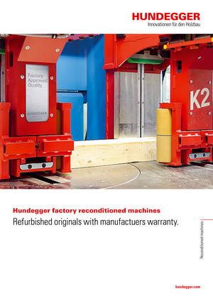 Refurbished machines